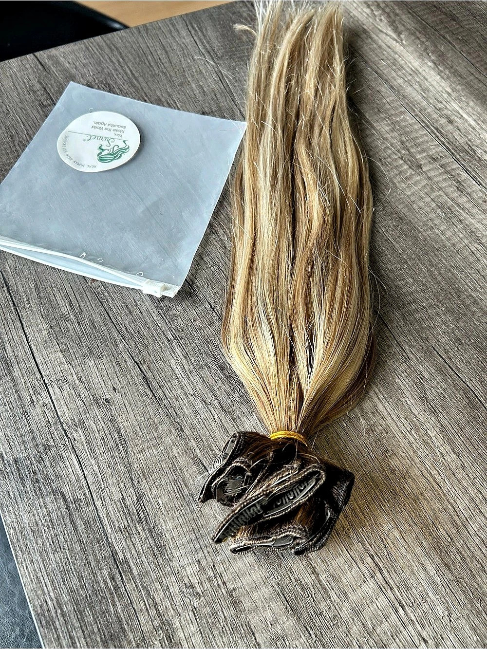 Clip In Human Hair Extensions - Picture 2 of 2